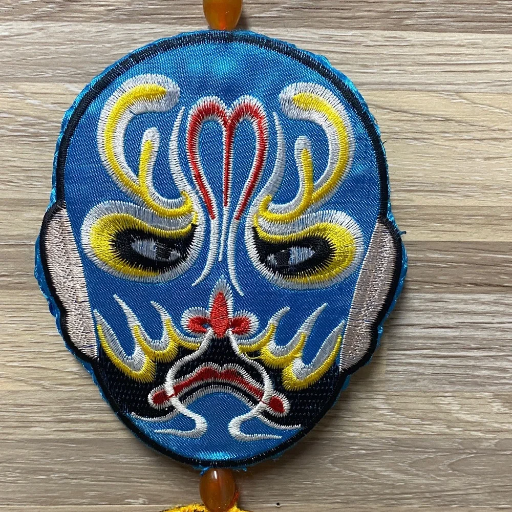 Chinese Mask Opera Colorful Mask Wall Hanging Decor traditional Chinese mask